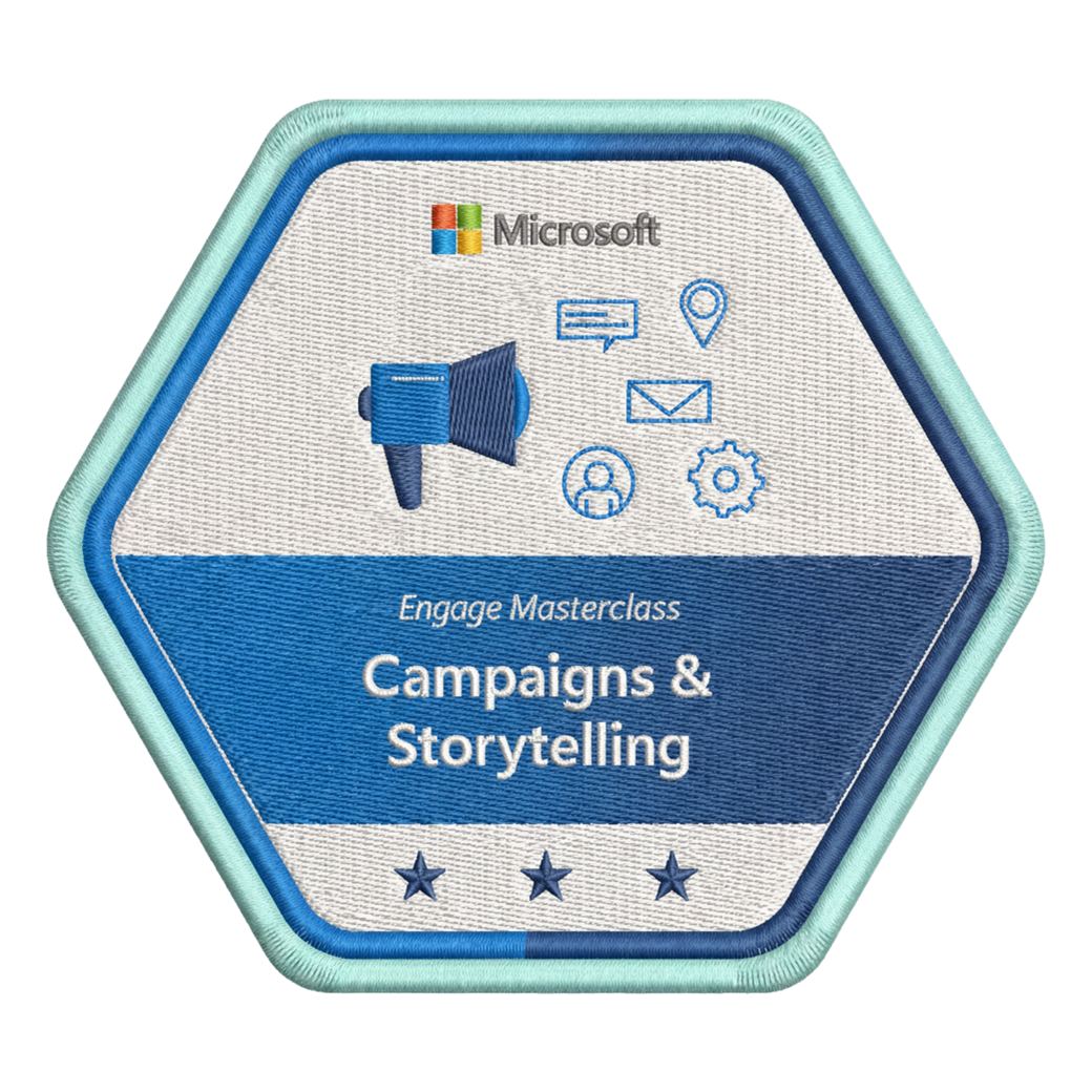Viva Engage Masterclass: Campaigns & Storytelling badge